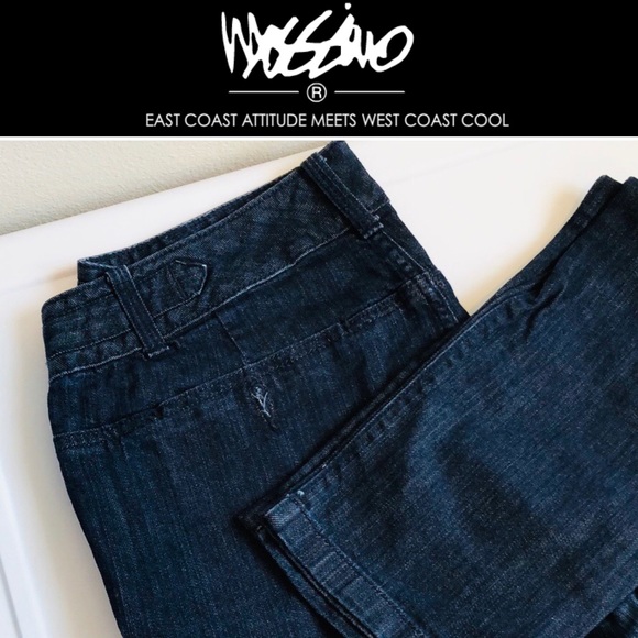 ♻️👖 Premium Denim Straight Leg Ankle Jeans Med Bl - Picture 4 of 14